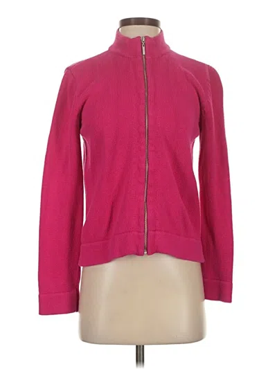 Pre-owned Liz Claiborne Cardigan Sweater In Pink