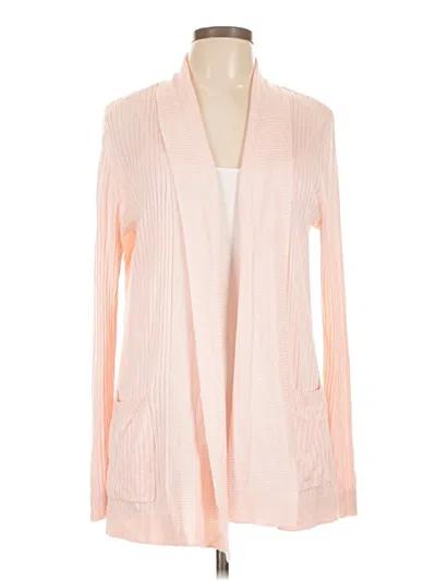 Pre-owned Liz Claiborne Cardigan Sweater In Pink