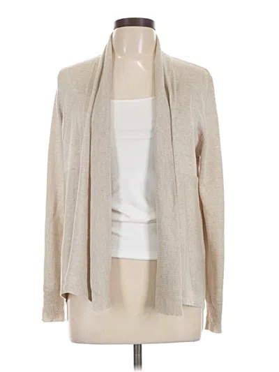 Pre-owned Liz Claiborne Cardigan Sweater In Tan