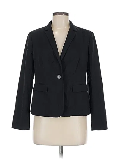 Pre-owned Liz Claiborne Career Blazer Jacket In Black