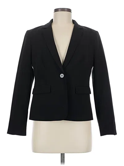 Pre-owned Liz Claiborne Career Blazer Jacket In Black