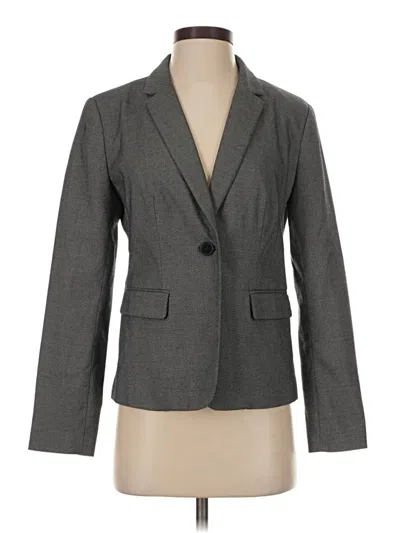 Pre-owned Liz Claiborne Career Blazer Jacket In Gray
