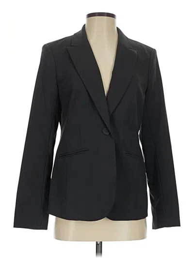 Pre-owned Liz Claiborne Career Blazer Jacket In Gray