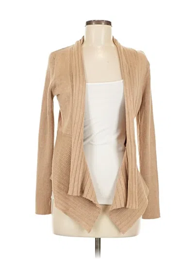 Pre-owned Liz Claiborne Career Cardigan Sweater In Brown