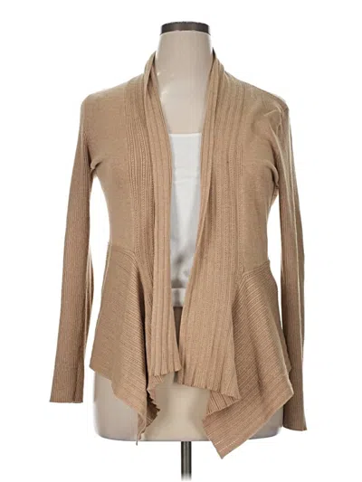 Pre-owned Liz Claiborne Career Cardigan Sweater In Brown