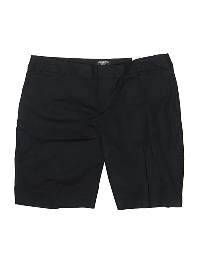 Liz Claiborne Career Cargo Shorts In Black