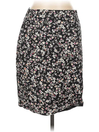 Pre-owned Liz Claiborne Career Casual Skirt In Black