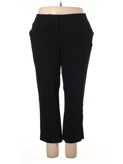 Pre-owned Liz Claiborne Career Dress Pants In Black