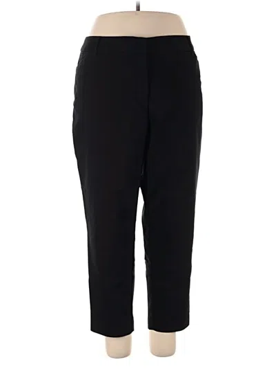 Pre-owned Liz Claiborne Career Dress Pants In Black
