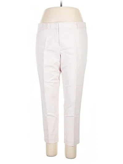 Pre-owned Liz Claiborne Career Dress Pants In White