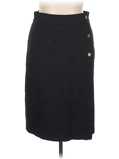 Pre-owned Liz Claiborne Career Formal Skirt In Black