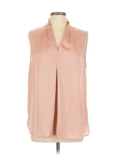 Pre-owned Liz Claiborne Career Sleeveless Blouse In Pink