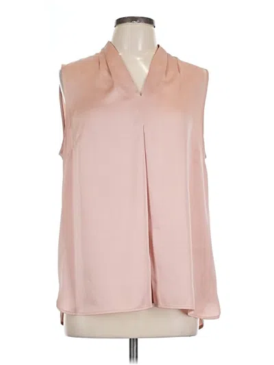 Pre-owned Liz Claiborne Career Sleeveless Blouse In Pink