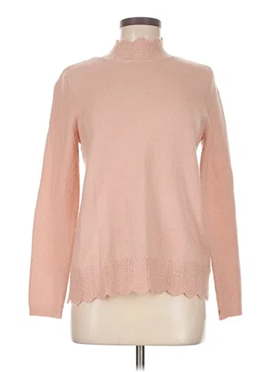 Pre-owned Liz Claiborne Career Turtleneck Sweater In Pink