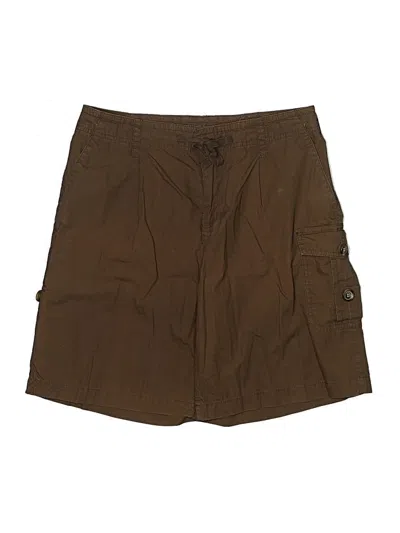 Pre-owned Liz Claiborne Cargo Shorts In Brown
