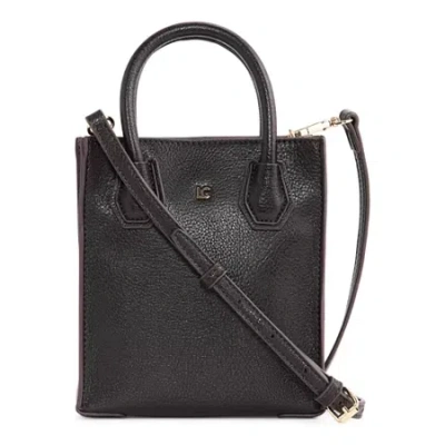 Liz Claiborne Carmen Mini Shopper Crossbody Bag In Black