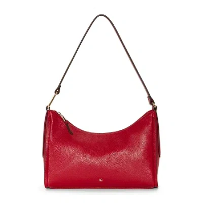 Liz Claiborne Carter Shoulder Bag In Red
