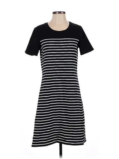 Pre-owned Liz Claiborne Casual Dress In Black