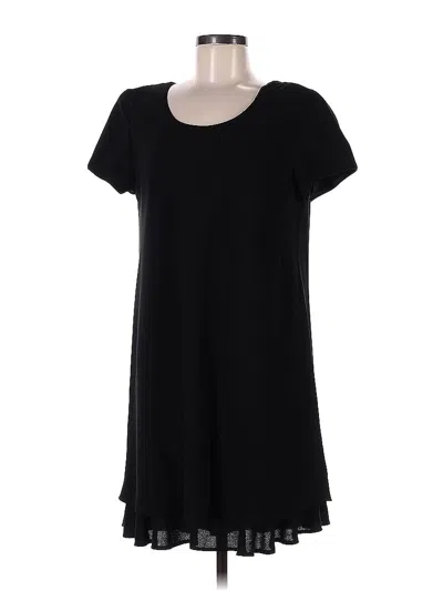 Pre-owned Liz Claiborne Casual Dress In Black
