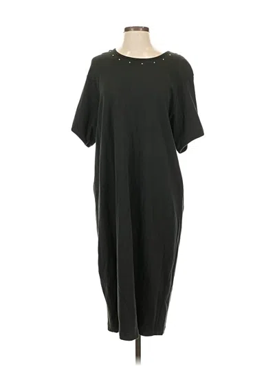 Pre-owned Liz Claiborne Casual Dress In Black