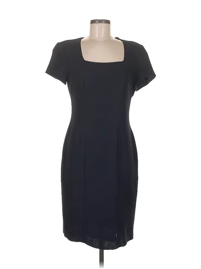 Pre-owned Liz Claiborne Casual Dress In Black