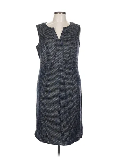 Pre-owned Liz Claiborne Casual Dress In Black