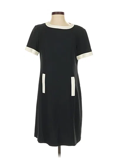 Pre-owned Liz Claiborne Casual Dress In Black