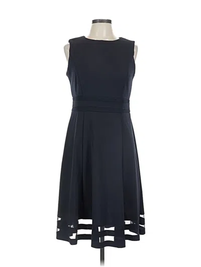 Pre-owned Liz Claiborne Casual Dress In Black