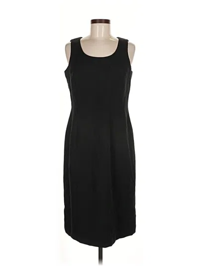 Pre-owned Liz Claiborne Casual Dress In Black