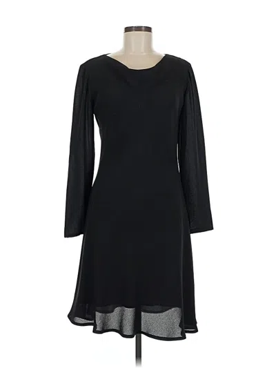 Pre-owned Liz Claiborne Casual Dress In Black