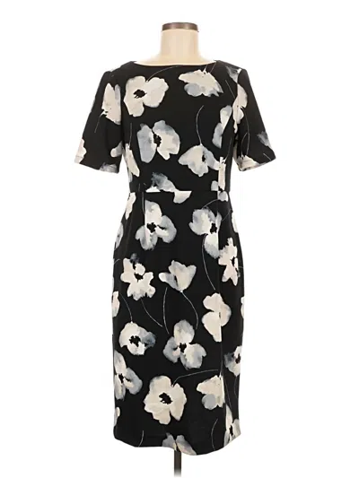 Pre-owned Liz Claiborne Casual Dress In Black