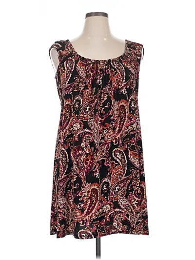 Pre-owned Liz Claiborne Casual Dress In Black