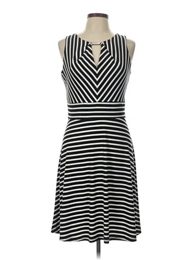 Pre-owned Liz Claiborne Casual Dress In Black