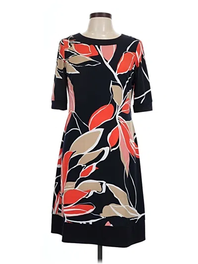 Pre-owned Liz Claiborne Casual Dress In Black