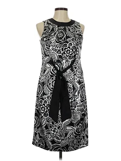 Pre-owned Liz Claiborne Casual Dress In Black