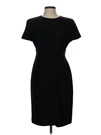 Pre-owned Liz Claiborne Casual Dress In Black