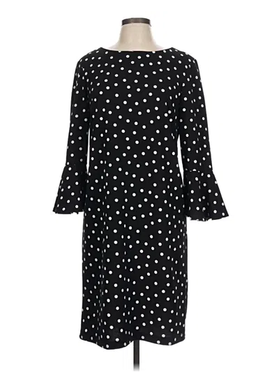 Pre-owned Liz Claiborne Casual Dress In Black