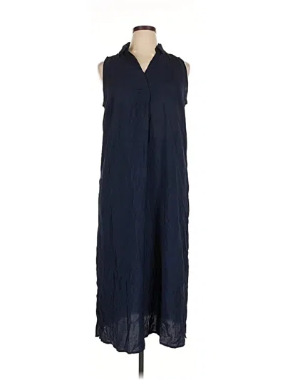 Pre-owned Liz Claiborne Casual Dress In Blue