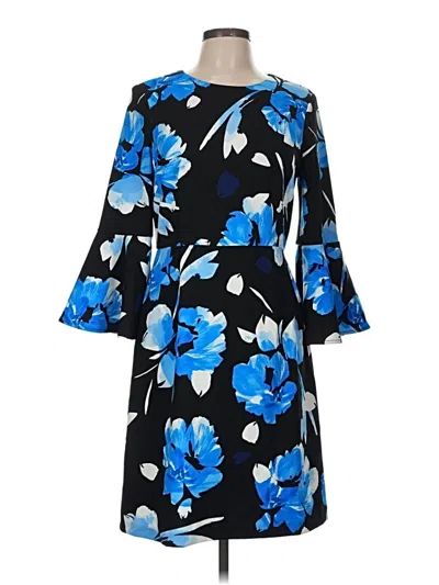 Liz Claiborne Casual Dress In Blue