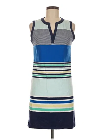 Pre-owned Liz Claiborne Casual Dress In Blue