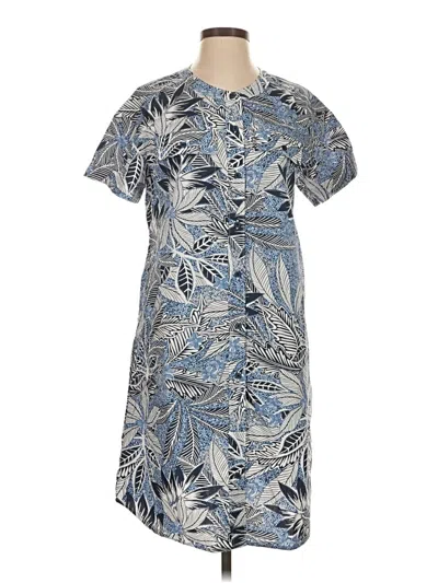 Pre-owned Liz Claiborne Casual Dress In Blue