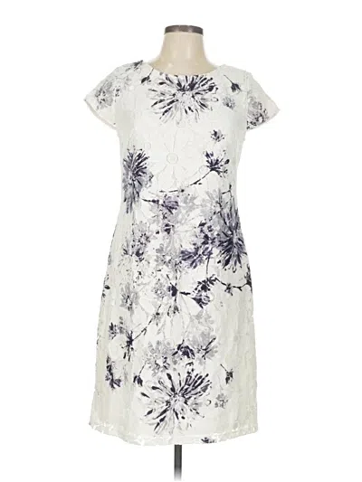 Pre-owned Liz Claiborne Casual Dress In Gray