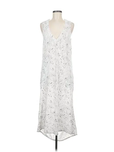 Pre-owned Liz Claiborne Casual Dress In Gray