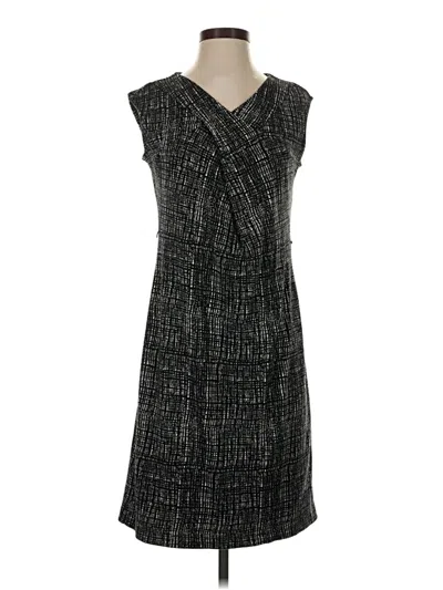 Pre-owned Liz Claiborne Casual Dress In Gray