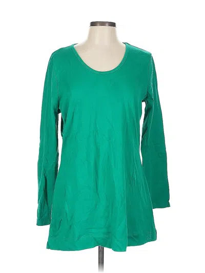 Pre-owned Liz Claiborne Casual Dress In Green