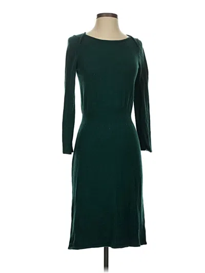 Pre-owned Liz Claiborne Casual Dress In Green