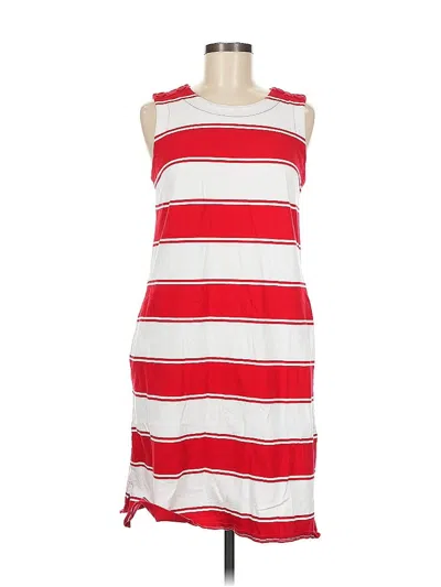 Pre-owned Liz Claiborne Casual Dress In Red