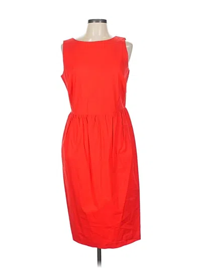 Pre-owned Liz Claiborne Casual Dress In Red
