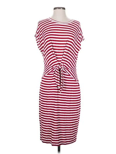Pre-owned Liz Claiborne Casual Dress In Red