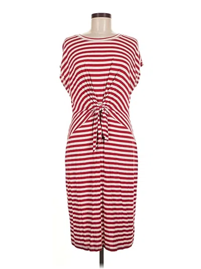 Pre-owned Liz Claiborne Casual Dress In Red
